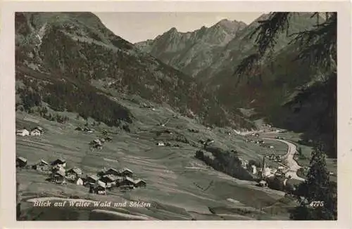 AK / Ansichtskarte 73972578 Weiler_Wald_Soelden_oetztal_Tirol_AT Panorama