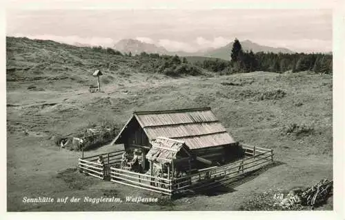 AK / Ansichtskarte 73972579 Weissensee_Kaernten_AT Sennhuette auf der Naggleralm