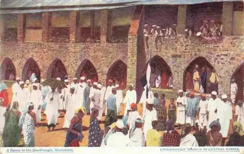 AK / Ansichtskarte  Msalabani_Tanzania A Dance in the Quadrangle Universities Mission to central Africa