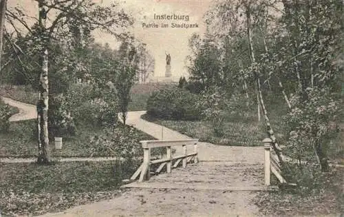 AK / Ansichtskarte  INSTERBURG_Tschernjachowsk_Kaliningrad_RU Partie im Stadtpark