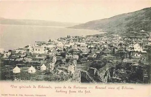 AK / Ansichtskarte 73972817 Tiberiade General view of Tiberias