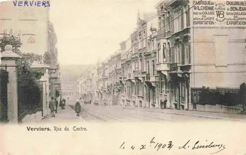 AK / Ansichtskarte  VERVIERS_Liege_Wallonie_Belgie Rue du Centre