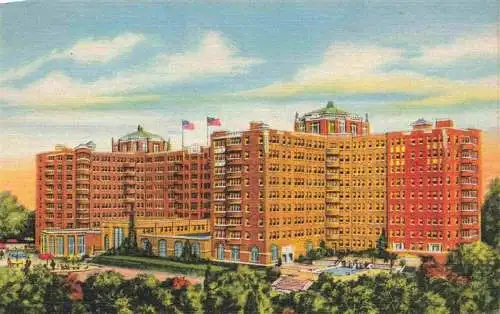 AK / Ansichtskarte 73972882 WASHINGTON__DC_USA The Shoreham Hotel Illustration
