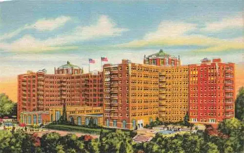 AK / Ansichtskarte  WASHINGTON__DC_USA The Shoreham Hotel Illustration