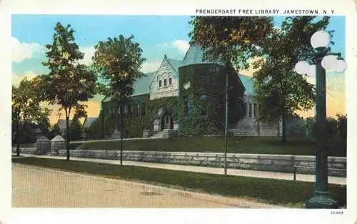 AK / Ansichtskarte  Jamestown_New_York_USA Prendergast Free Library