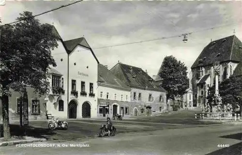 AK / Ansichtskarte  Perchtoldsdorf_Niederoesterreich_AT Marktplatz