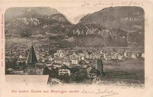 AK / Ansichtskarte  Meyringen_Meiringen_BE Panorama