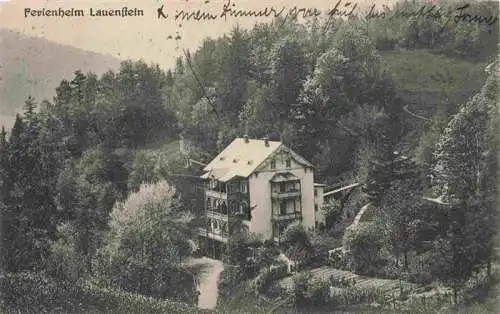 AK / Ansichtskarte  Lauenstein_Erzgebirge_Geising_Sachsen Panorama