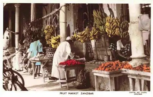 AK / Ansichtskarte  Zanzibar_Sansibar_Tanzania Fruit Market