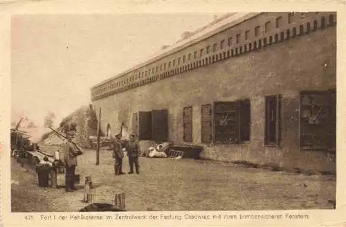 AK / Ansichtskarte  Ossowiec Fort I der Kehlkaserne im Zentralwerk der Festung Ossowiec