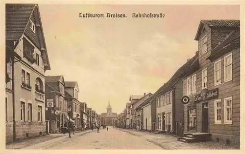 AK / Ansichtskarte  Arolsen_Bad Bahnhofstrasse