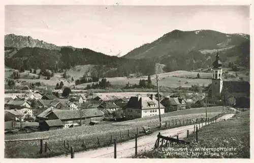 AK / Ansichtskarte  Wertach_Bayern Panorama