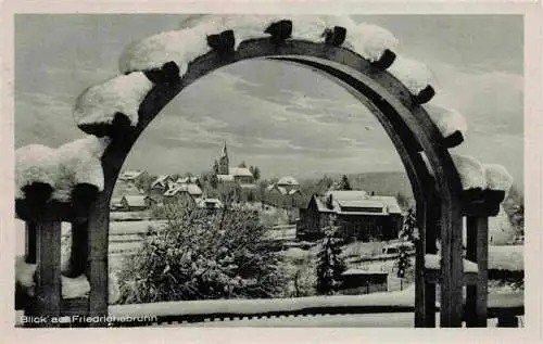 AK / Ansichtskarte  Friedrichsbrunn_Harz Ortsansicht