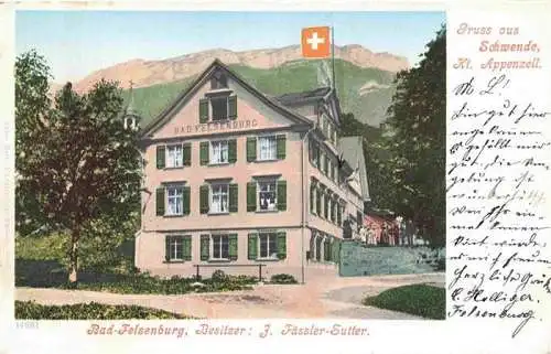 AK / Ansichtskarte  Schwende_IR Hotel Bad Felsenburg