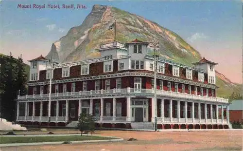 AK / Ansichtskarte  Banff__Alberta_Canada Mount Royal Hotel