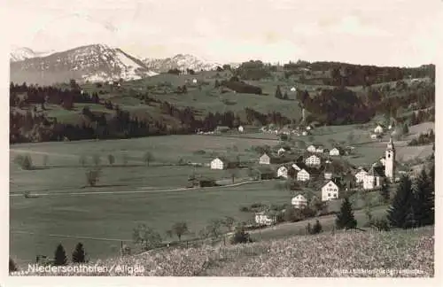 AK / Ansichtskarte  Niedersonthofen_Waltenhofen_Bayern Panorama