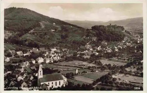 AK / Ansichtskarte 73973071 Ortenberg_Baden Fliegeraufnahme mit Schloss