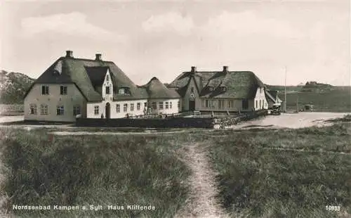 AK / Ansichtskarte  Kampen__Sylt Haus Kliffende