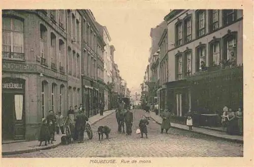 AK / Ansichtskarte  Maubeuge_59_Nord Rue de mons