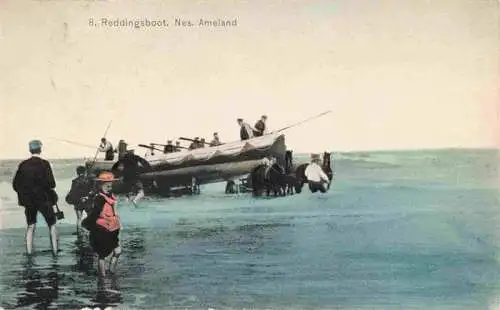 AK / Ansichtskarte 73973172 Ameland_NL Reddingsboot