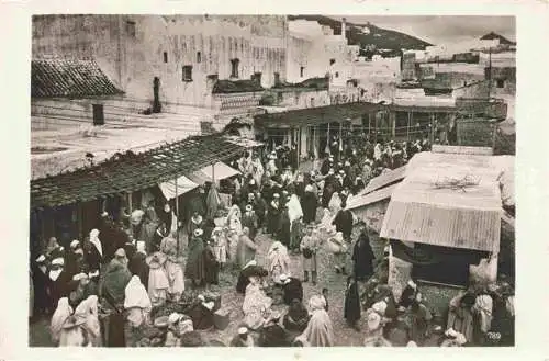 AK / Ansichtskarte  Tetuan_Tetouan_Maroc Marktplatz