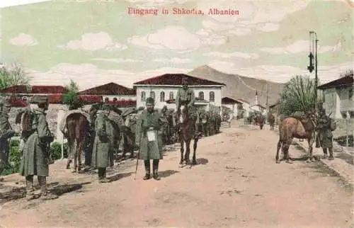 AK / Ansichtskarte 73973201 Shkodra_Scutari_Albania Ortseingang