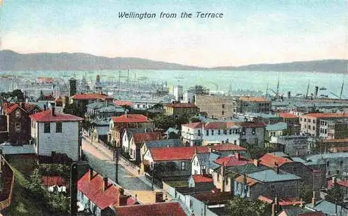 AK / Ansichtskarte  Wellington__NZ from the Terrace