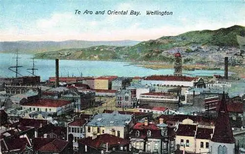 AK / Ansichtskarte 73973212 Wellington__NZ Te Aro and Oriental Bay