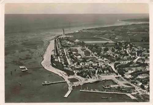 AK / Ansichtskarte  LABOE_Ostseebad Fliegeraufnahme mit Marine Ehrenmal