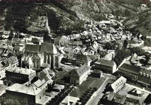 AK / Ansichtskarte  Thann__68_Haut-Rhin Place de la Republique Vue aerienne