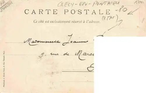 AK / Ansichtskarte  Crecy-en-Ponthieu_80_Somme Vue générale