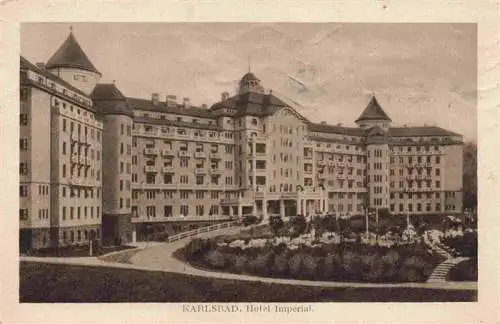 AK / Ansichtskarte 73973263 Karlsbad_Eger_KARLOVY_VARY_CZ Hotel Imperial