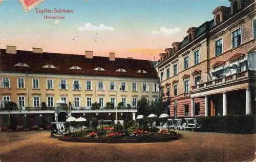 AK / Ansichtskarte 73973267 Teplitz_-Schoenau_TEPLICE_CZ Herrenhaus