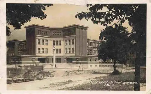 AK / Ansichtskarte 73973274 HRADEC_KRALOVE_Koeniggraetz_CZ Statni gymnasium