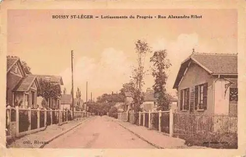 AK / Ansichtskarte  Boissy-Saint-Leger Lotissements du Progrès Rue Alexandre Ribot