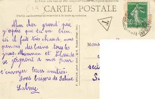 AK / Ansichtskarte  St-Georges-de-Didonne_17_Charente-Maritime Vue d'ensemble de la Falais de Vallières ers Roxan vue aérienne