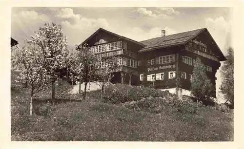 AK / Ansichtskarte 73973307 Hirschegg_Kleinwalsertal_Vorarlberg_AT Pension Haus Sonnenberg