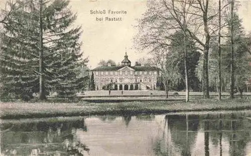 AK / Ansichtskarte 73973347 RASTATT Schloss Favorite Feldpost