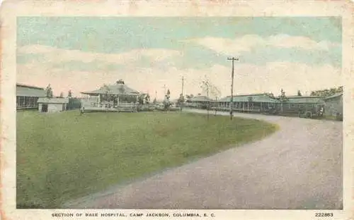 AK / Ansichtskarte 73973372 Columbia_South_Carolina_USA Section of Base Hospital Camp Jackson