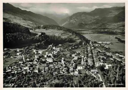 AK / Ansichtskarte  Thusis_GR Fliegeraufnahme