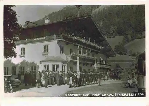 AK / Ansichtskarte  Landl_Thiersee_Tirol_AT Gasthof zur Post