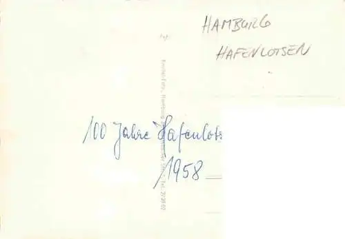AK / Ansichtskarte 73973399 Hamburg 100 Jahre Hafenlotsen Gruppenaufnahme