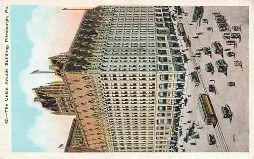 AK / Ansichtskarte  Pittsburgh_Pennsylvania_USA The Union Arcade Building Illustration