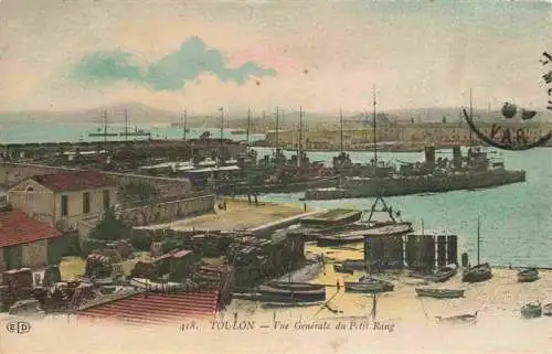 AK / Ansichtskarte  TOULON_-sur-Mer_83_Var Vue générale du Petit Rang