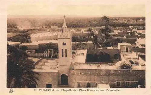 AK / Ansichtskarte  Ouargla_Algerie Chapelle des Pères Blancs et vue d'ensemble