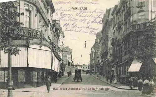 AK / Ansichtskarte  CHARLEROI__Belgie Boulevard Audant et Rue de la Montagne