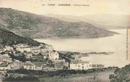 AK / Ansichtskarte  Cargese_2A_Corse-du-Sud Panorama Colonie Grecque