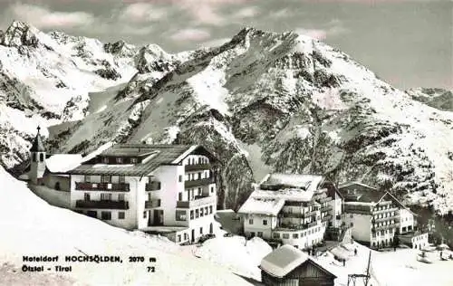 AK / Ansichtskarte  Hochsoelden_Tirol_AT Wintersportplatz Alpen Hoteldorf oetztaler Alpen