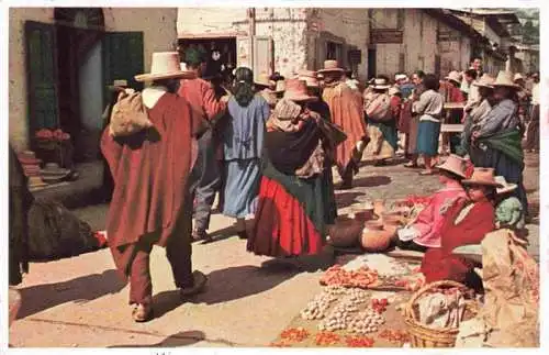 AK / Ansichtskarte 73973533 Cajamarca_Peru Vendedoras en las calles