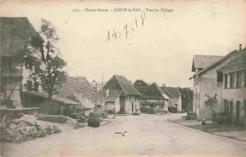 AK / Ansichtskarte  Soppe-le-Bas_68_Haut-Rhin Vue de Village